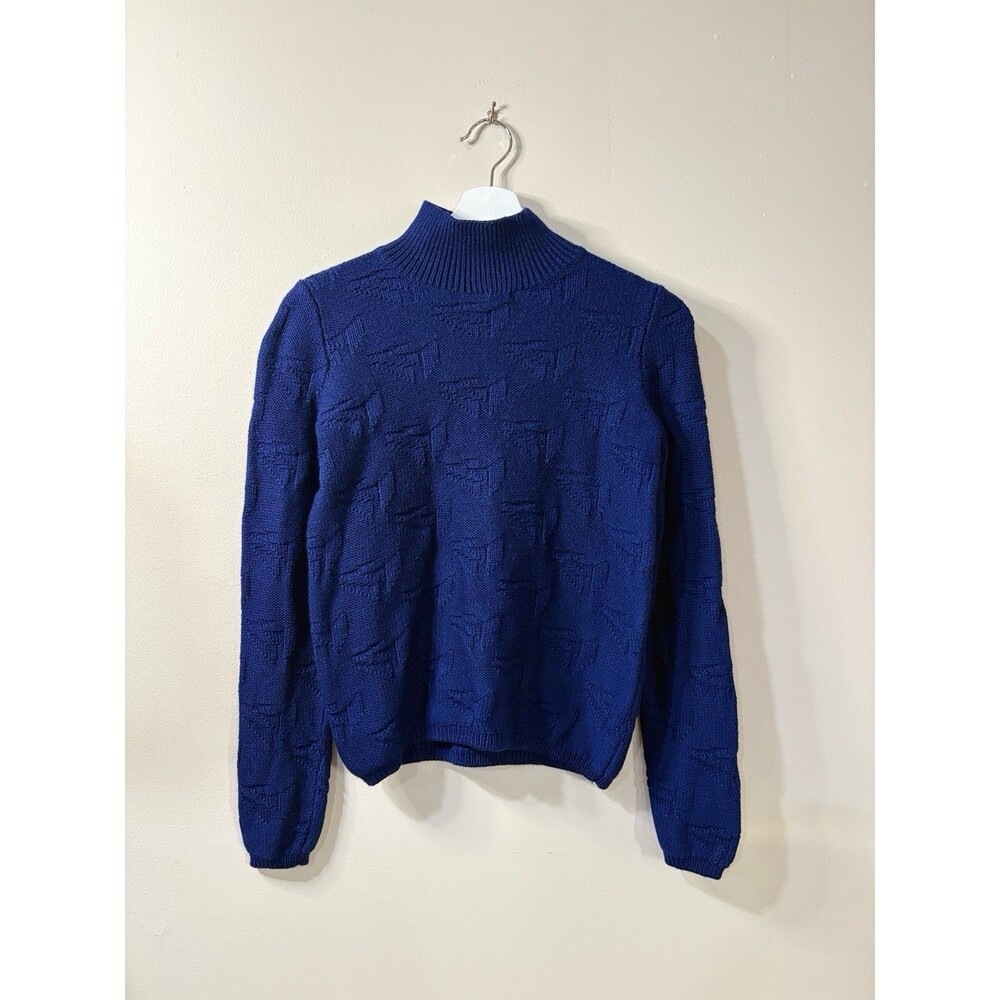 Jil Sander Navy Wool Turtleneck Sweater Women S Blue Quiet Luxury Chic
